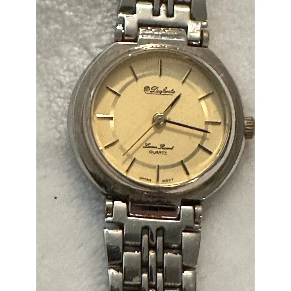 Duyfonte Lucien Piccard Quartz Women's Silver Tone Wrist Watch Japan‎ Movt